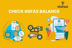 my nsfas status check balance