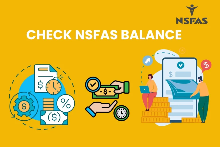 my nsfas status check balance